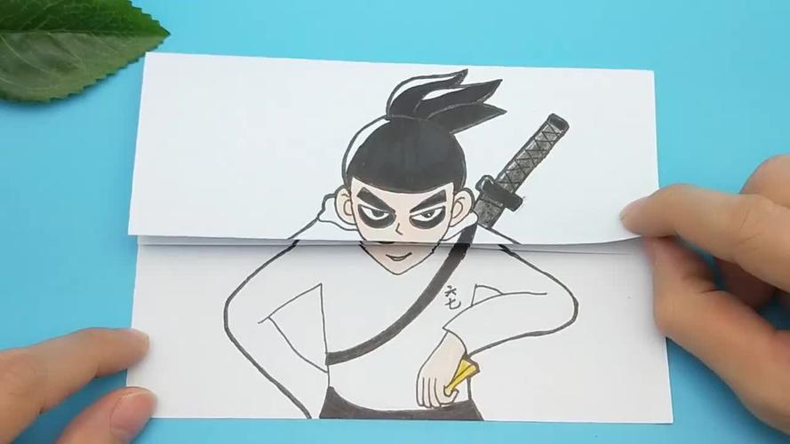 给刺客伍六七手绘变脸三次修炼帅气变换还很有男神长相