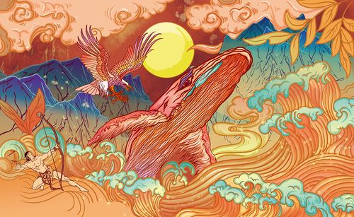 北冥有鱼|插画|商业插画|梦堡童画 - 原创作品 - 站酷