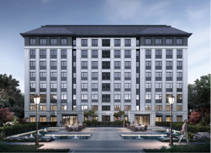 洋房效果图 来源绿城·春风燕语