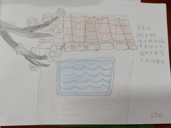 古诗配画——《梅花》