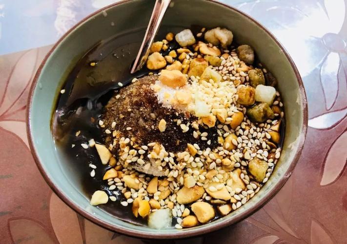 糕粑稀饭 你以为是冰粉其实是稀饭