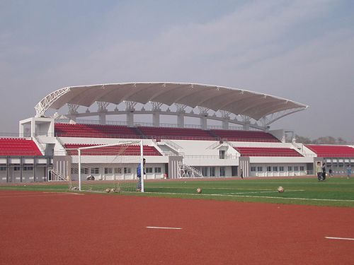 漳州体育场看台膜结构,体育馆看台膜结构定制