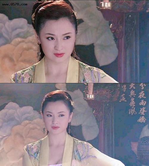 王璐瑶版的李青萝风韵犹存,她面容端庄,特别是一双眼睛很大很美.