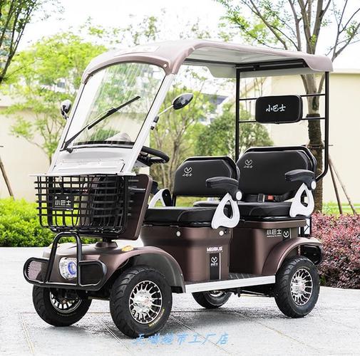 小巴巴士电动四轮新款e6接送孩子成人小型家老年代步车