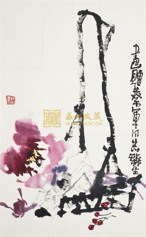 赵梅生 花卉