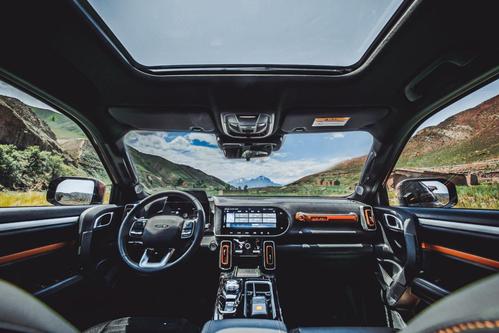 哈弗大狗2.0t走戈壁穿草原秀潮野硬实力