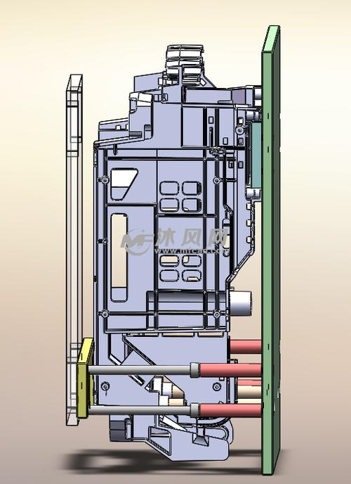 热溶双螺母治具