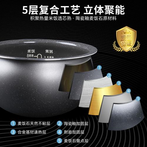 苏泊尔ih球釜电饭煲内胆cfxb40hc17-120cfxb40hc817-120通用4升电饭煲