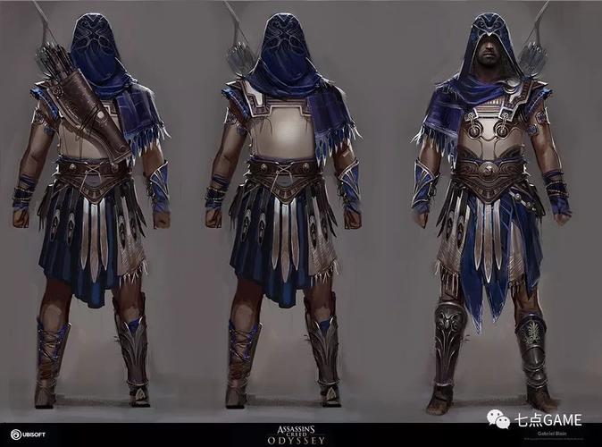 资源刺客信条奥德赛武器角色造型设计分享7game