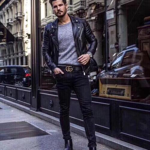 gucci 古驰复古金扣男女同款宽版腰带