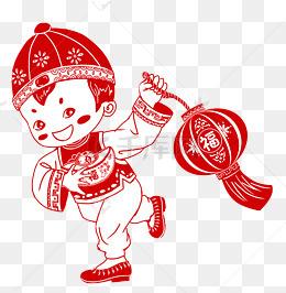 幼儿新年卡通剪纸图片大全图片大全图片