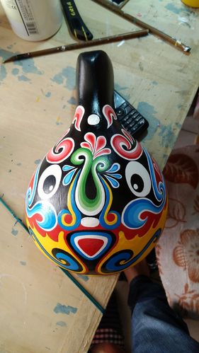 社火马勺--十二生肖(手工绘画制作)