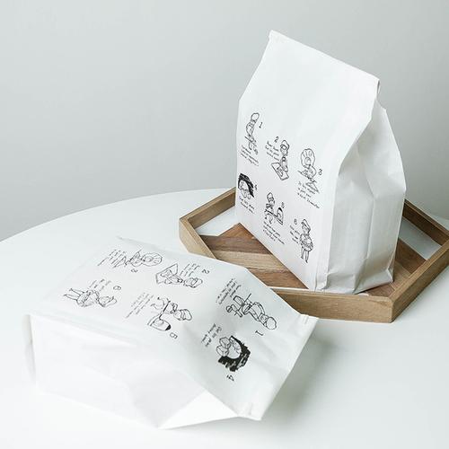 铁丝卷边包装袋 个手绘淋膜吐司袋 10 烘焙包装 江苏苏州地区