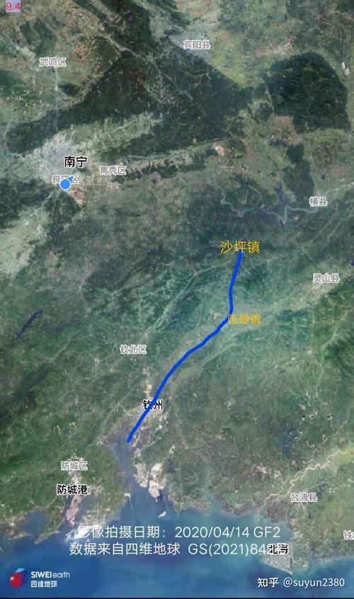 平陆运河从沙坪镇到陆陆镇长约20公里,挖通后邕江的水就可以直接流入