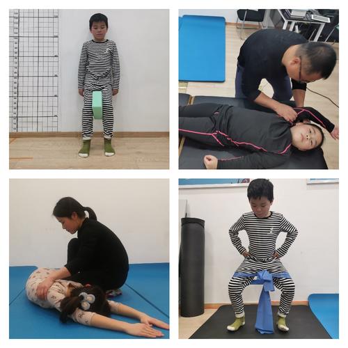 针对每个孩子的体态问题,针对训练