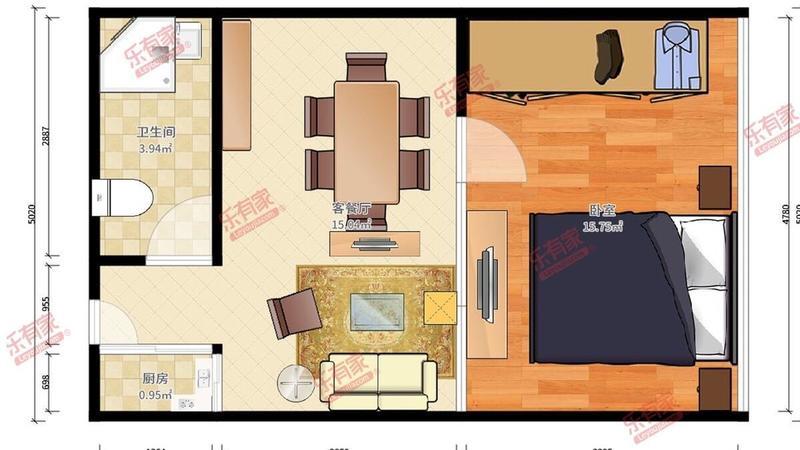 中怡城市花园户型图