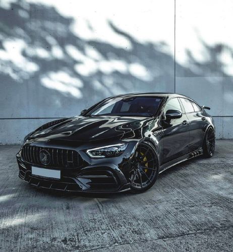 激进的造型 强悍的运动气势 奔驰amg gt63s实车