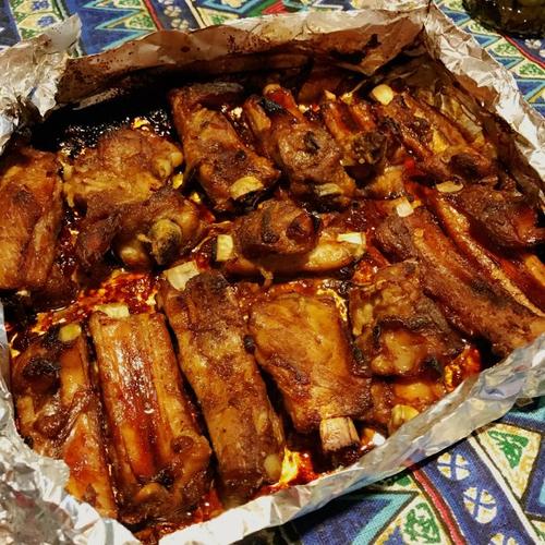 手机用户0376_rjcz做的锡纸烤排骨