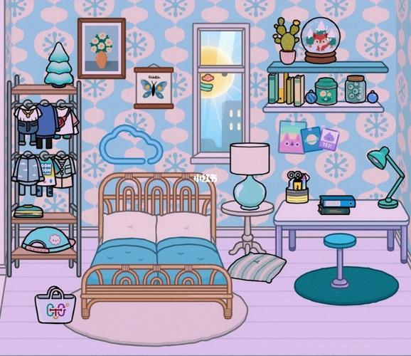 蓝色系房间9707_蓝色系_阮阿洛托卡房间_文化_绘画