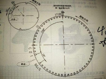 国4柴油发动机的飞轮位置怎样装才是正确的