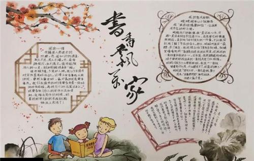 阅读灰姑娘读书笔记手抄报 读书笔记手抄报