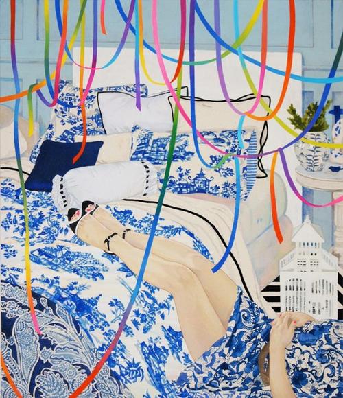 日本艺术家naomi okubo绘画作品 - 当代艺术 - cnu视觉联盟