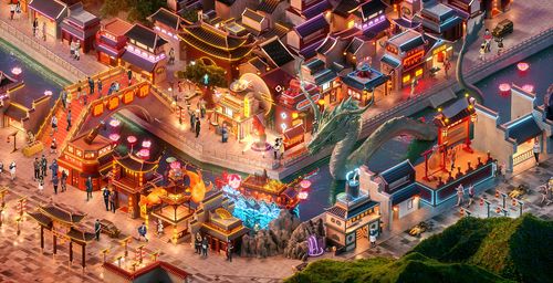 infini这个春节我们造了一座纵横四方的线上吉市