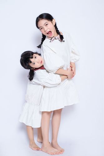 姐妹_儿童摄影作品_摄影作品-黑光图库