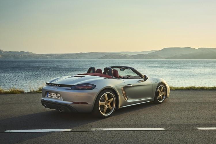 最强两座敞篷车保时捷718boxster纪念版官图