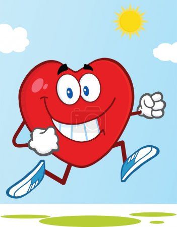 heart mascot
