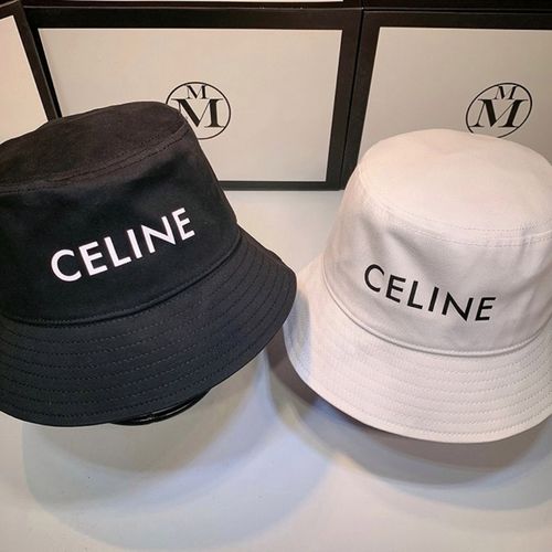 celine帽子真假对比,celine毛线帽 韩国celine明星同款字母简约渔夫帽时尚黑白百搭夏季遮阳防晒盆帽