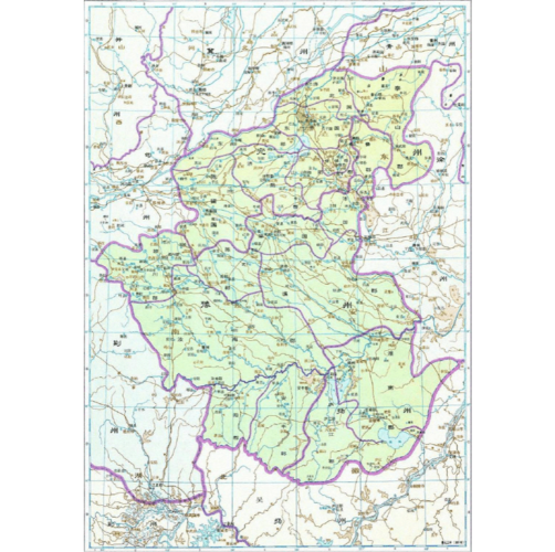 三国十三州超详细高清地图