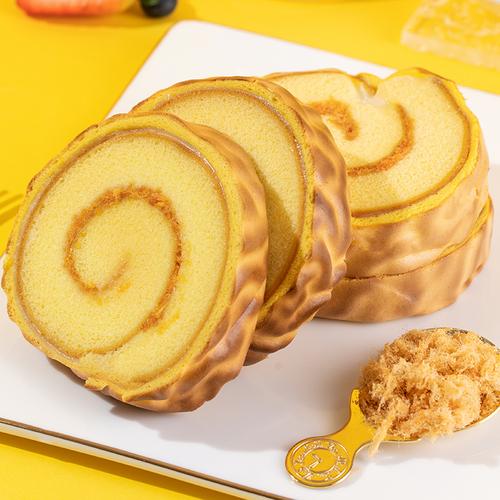 虎皮蛋糕卷夹心肉松面包整箱400g