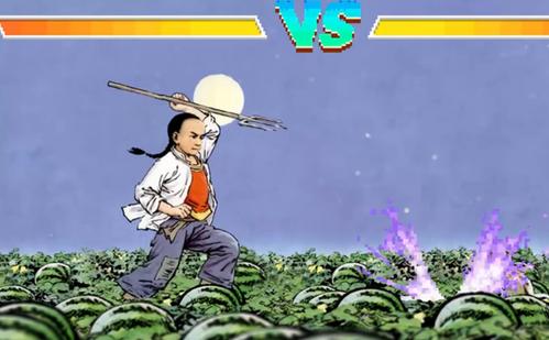 除了《故乡》闰土和猹的故事之外,视频还容纳了很多课本经典名场面,都