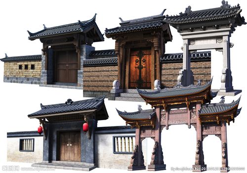 古代门图片
