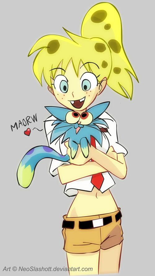 当海绵宝宝变成萌妹子,网友:最可爱的是小蜗!