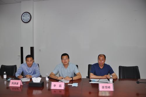 海阳市副市长李磊一行到海仪所参观访问