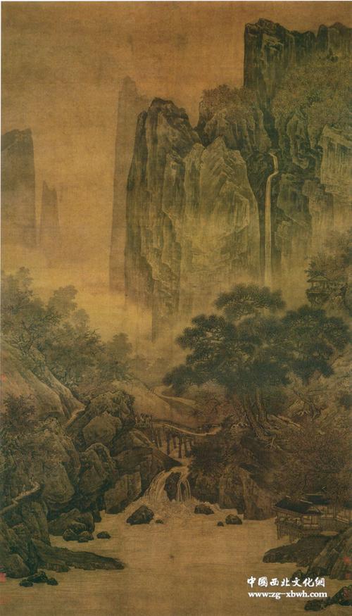 南宋四大山水画大师作品欣赏