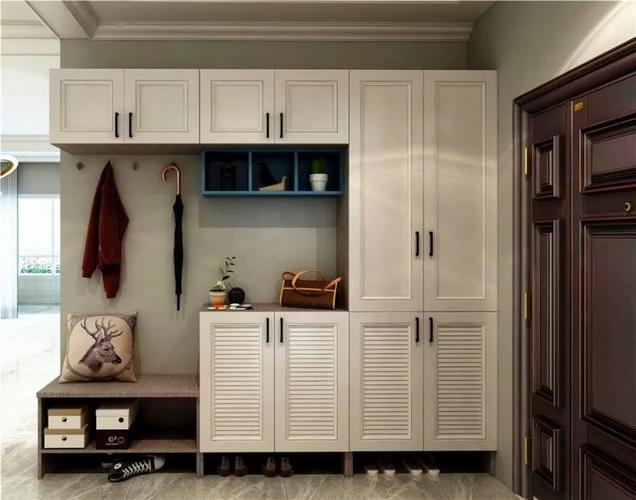 19款进门鞋柜挂衣柜 完爆邻居家的小鞋柜