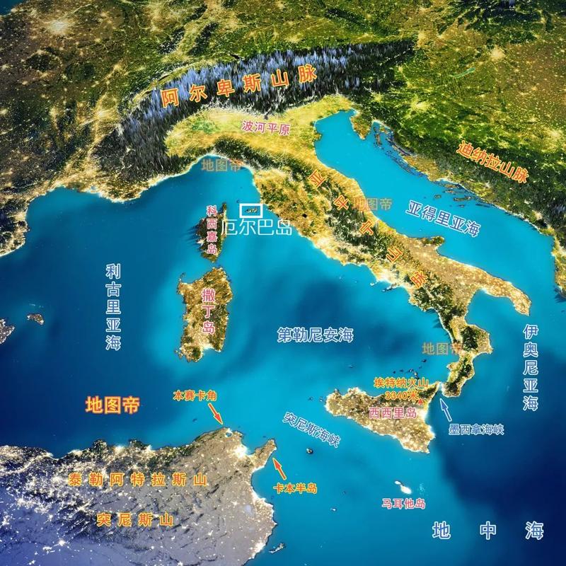 历史上的今天丨拿破仑流放的圣赫勒拿岛有多孤独?看地图一目了然