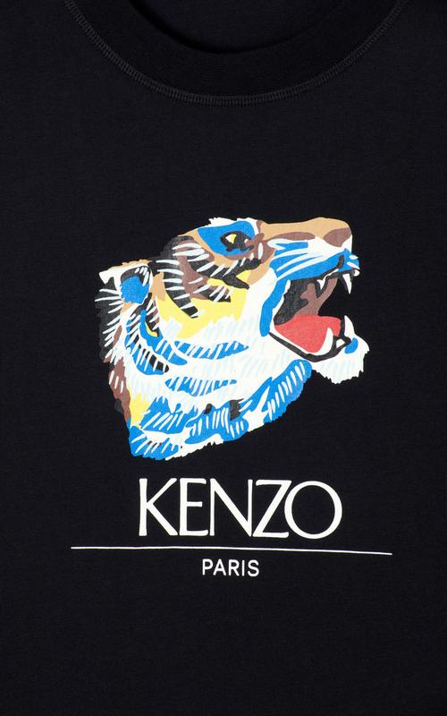 t恤高田贤三 kenzo"虎头"t恤"