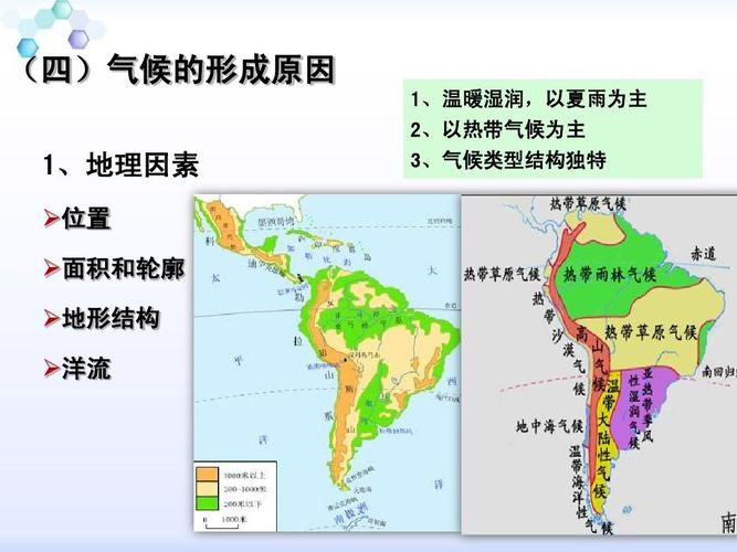 南美洲气候形成因素ppt