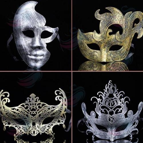 蒙面舞王同款面具古风半脸男复古影楼面具