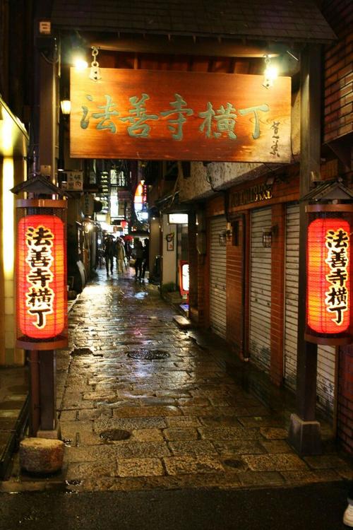 法善寺横丁旅游景点攻略图