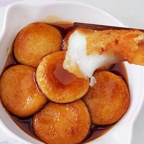 湖南特产糍粑纯糯米手工农家年糕粑粑糯米糍团子5斤家庭装红糖30克