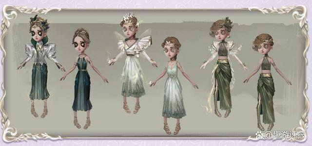 第五人格调香师虚妄废稿来了希腊的记忆女神秒变小魔仙