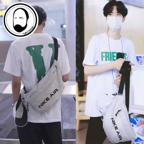 nike耐克tech王一博同款腰包斜挎胸包单肩背包dc7354025