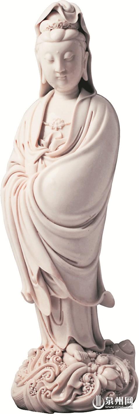 何朝宗作品《渡海观音》