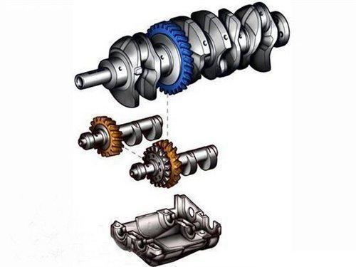 发动机震动的还有二阶振动,发动机连杆和曲轴的链接点在运行的时候