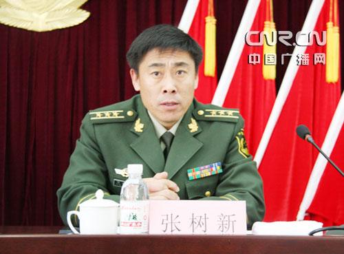 青岛边防支队张树新支队长讲评2008年度大队级领导班子量化考核情况